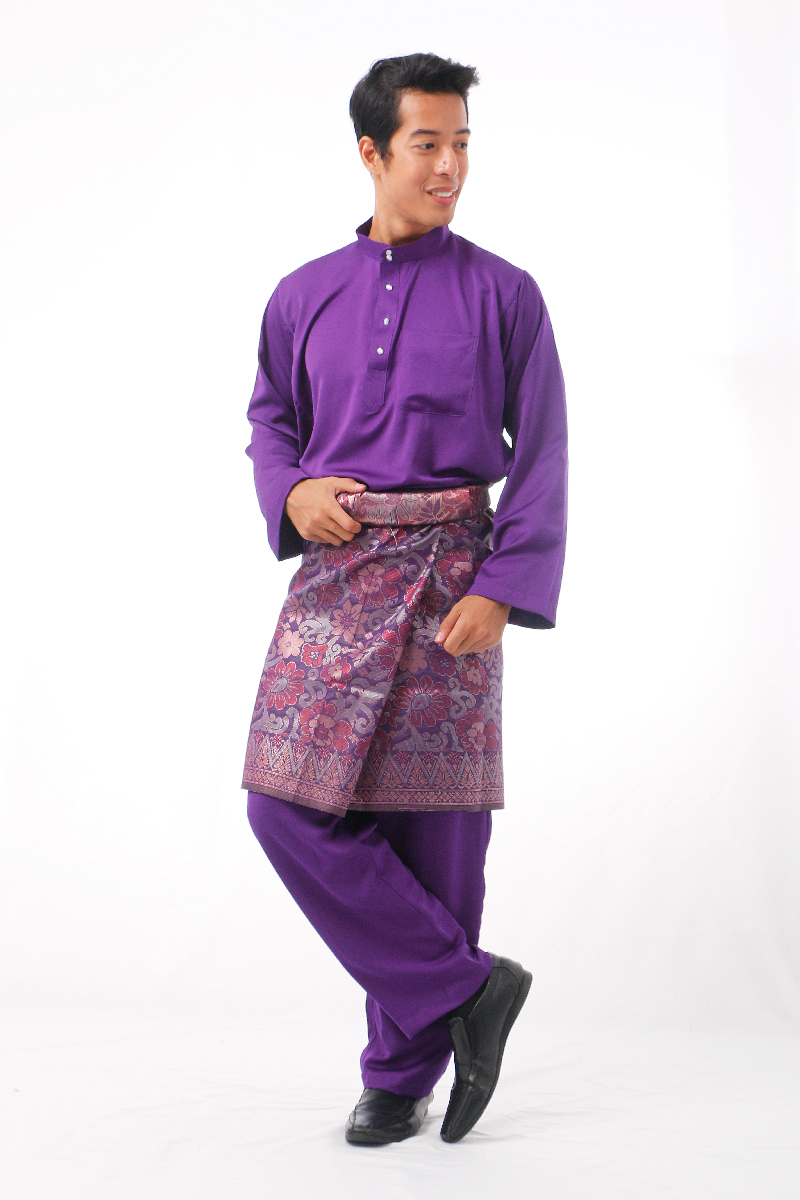 Baju Melayu Cekak Musang Slim Fit - Malaysia's Best Online